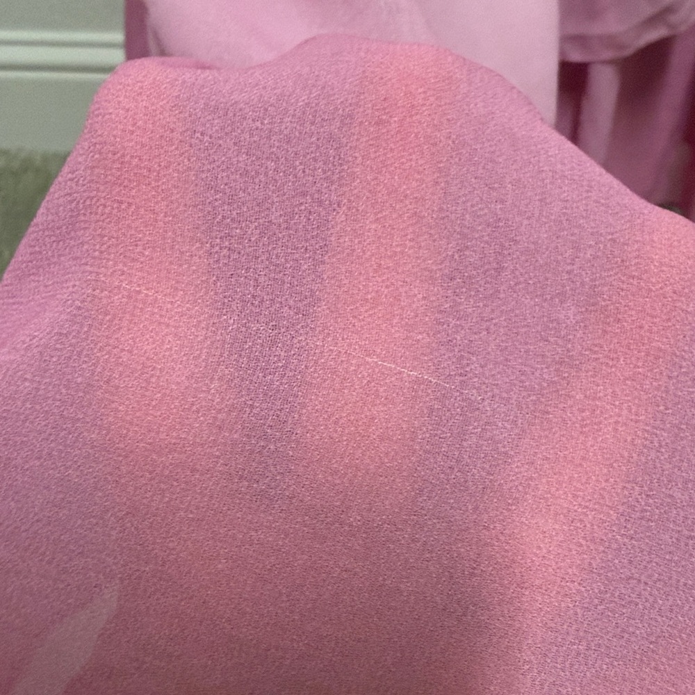 BHLDN Alivia V-Neck Ruffle Ombre Maxi Dress - Picture 9 of 9